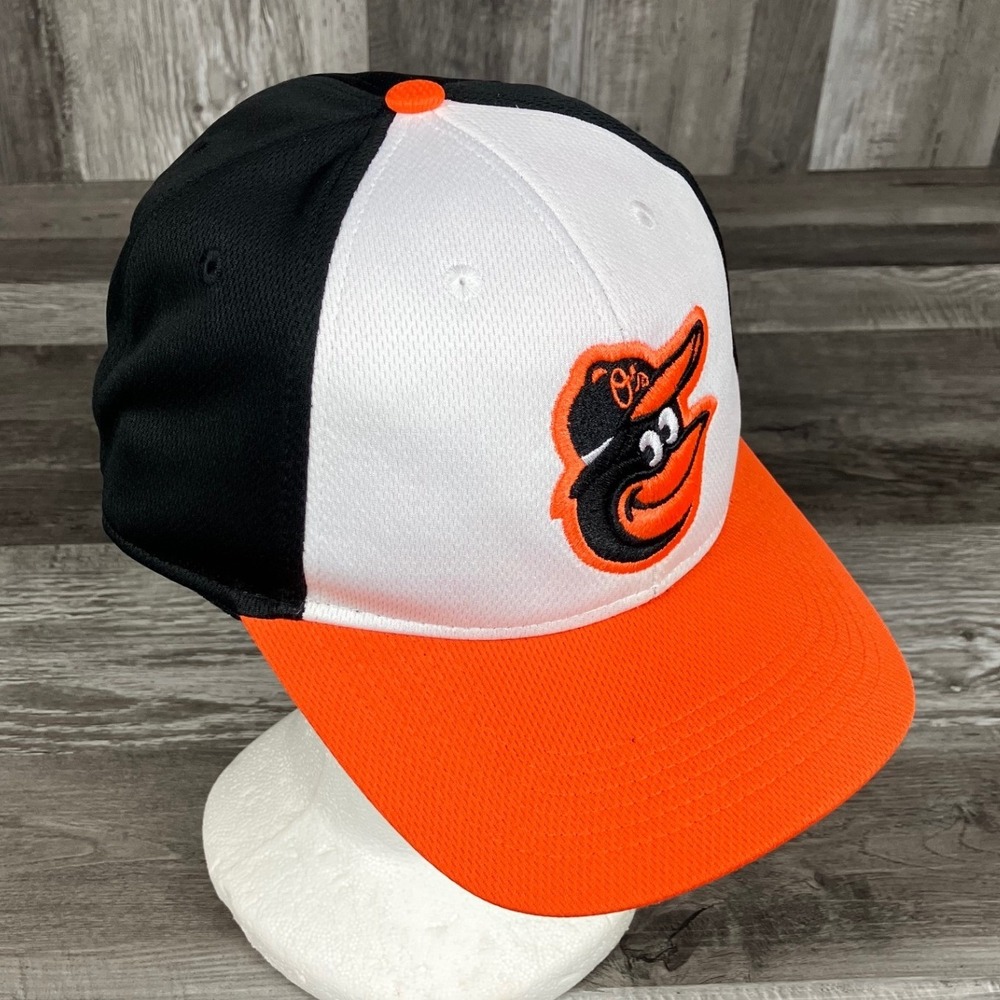 Baltimore Orioles MLB OC Sports Baseball Cap Hat Black White Orange OSFM